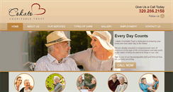 Desktop Screenshot of cokatoseniorcare.com